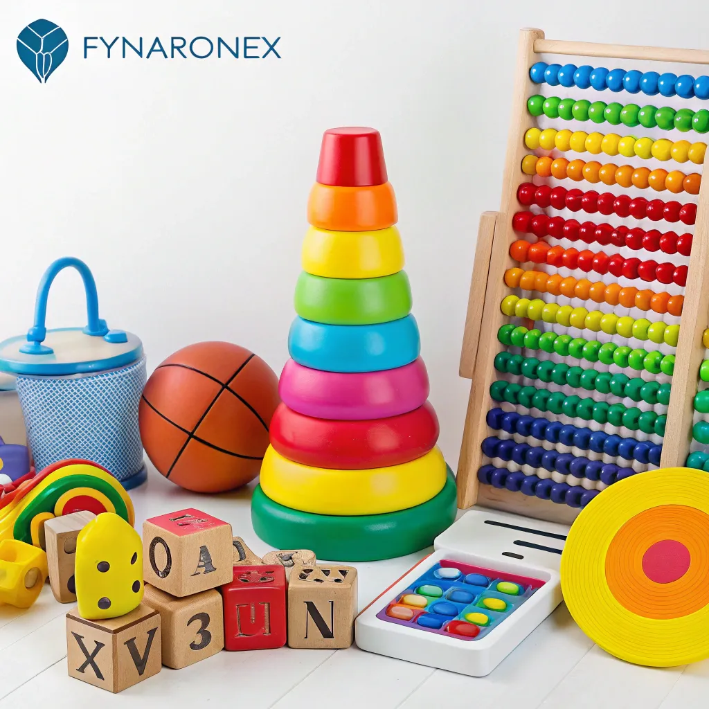 Colorful toys at FYNVARONEX